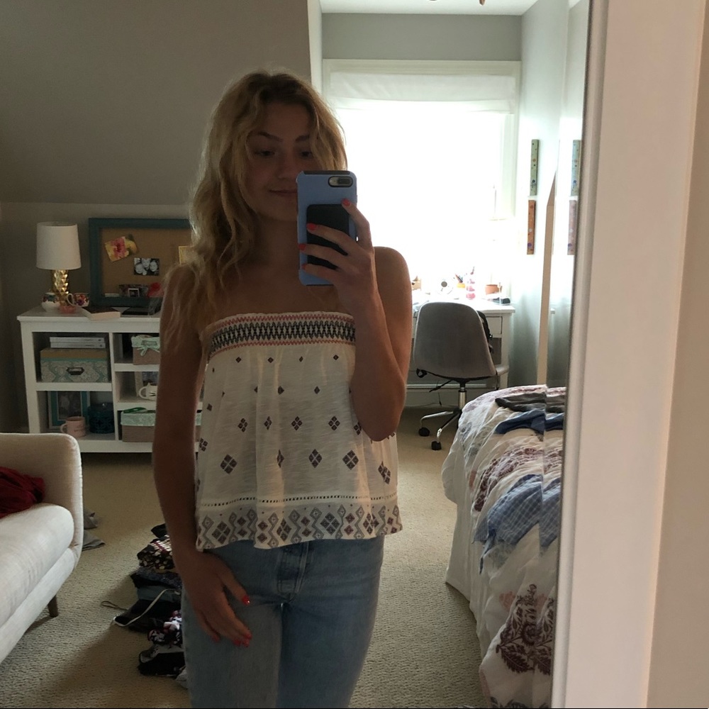 Strapless Aeropostale Top